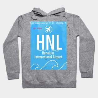 Honolulu airport blue Hoodie